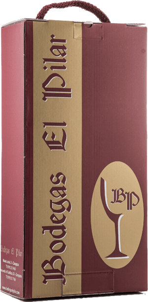ESTUCHE CARTON 2 BOTELLAS