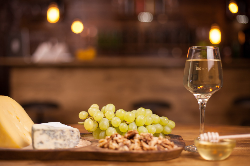 Maridaje de vino blanco