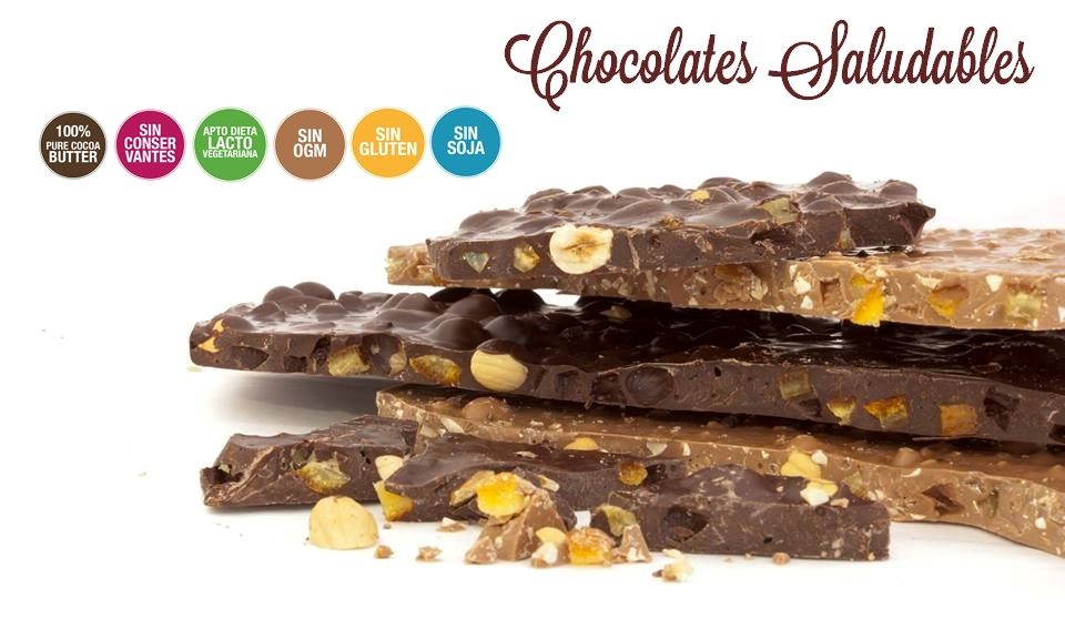 Chocolate saludable, sin gluten, sin soja