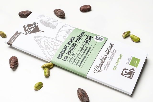 Tableta Chocolate BIO Bean To Bar Blanco - Fairtrade