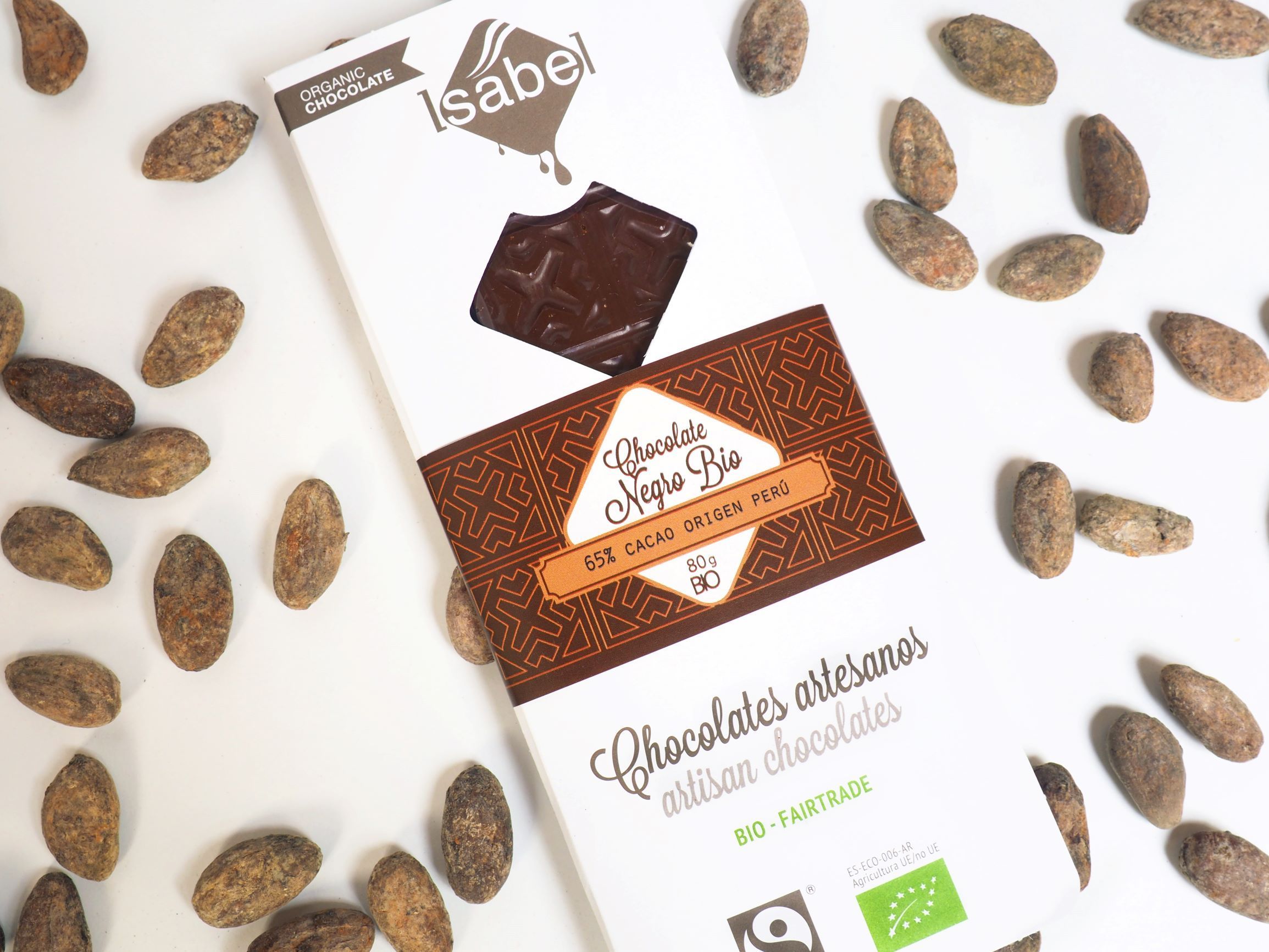 Tableta 65% Cacao de Perú -Bio Ecológica 6