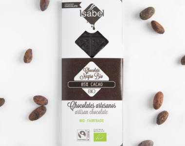 Tableta de chocolate negro BIO al 85% de cacao