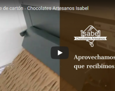 envasado sostenible | Chocolates Artesanos Isabel