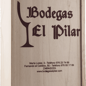 ESTUCHE MADERA 2 BOTELLAS