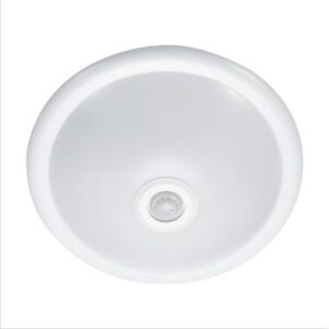 PLAFON SUPERFICIE CON SENSOR MOVIMIENTO IP20 2XE27