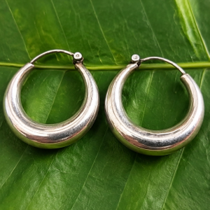 Aros de plata Shiva