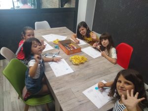 Clases de inglés en grupo
